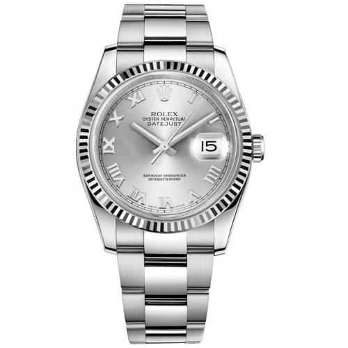 Rolex Datejust 36 Silver Roman Numeral Dial Watch 116234-SLVRFO Rolex Datejust 36 Silver Roman Numeral Dial Watch 116234-SLVRFO
